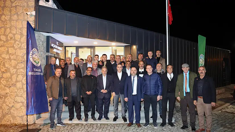 Talas'ta muhtarlar buluştu