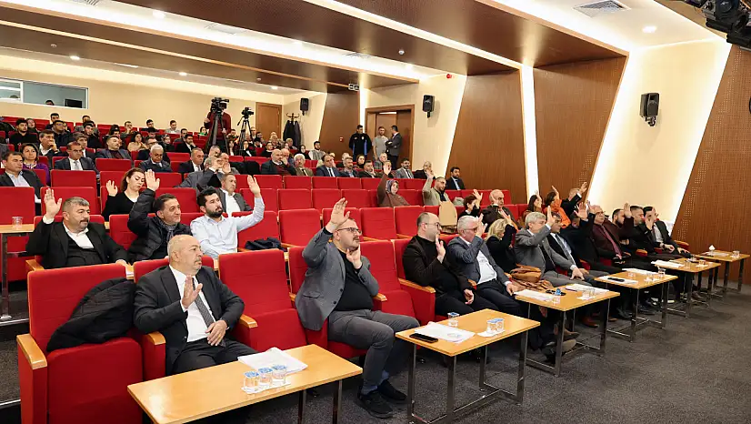 Talas'ta yılın son meclisi toplandı