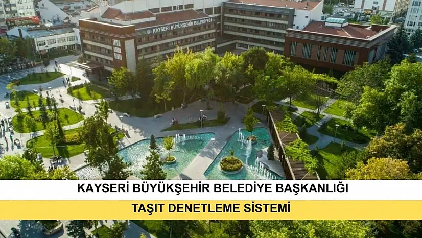 Taşıt Denetleme Sistemi
