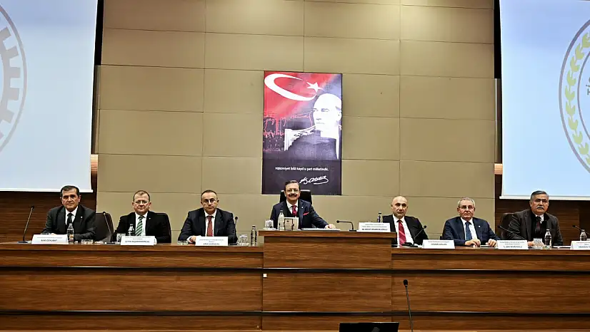 TOBB'un Kayserili Başkanı Hisarcıklıoğlu'ndan acı itiraf: Kayseri'yi geçtiniz