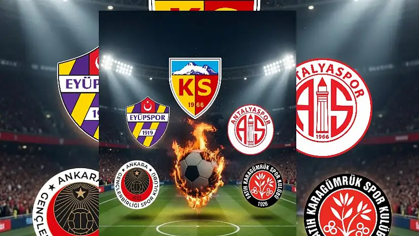 Trendyol Süper Lig'de düşme hattı alev aldı!