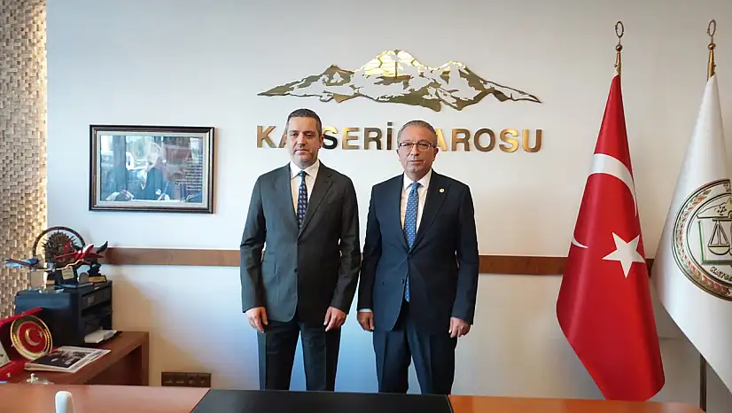 Türkiye Barolar Birliği Başkanı Sağkan Kayseri'ye geldi. İşte nedeni