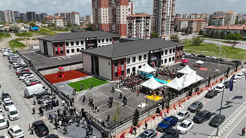 Türkiye'de en çok okul yapan Melikgazi'den Kayseri'ye 2 okul daha!