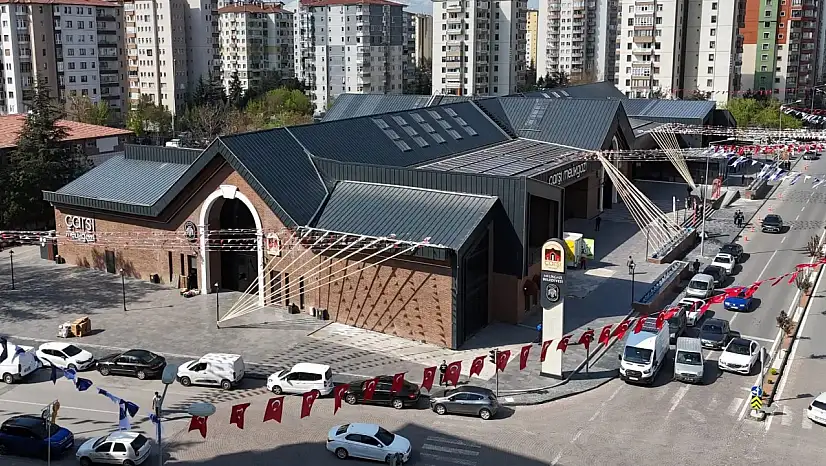 Türkiye'nin ilk gıda alışveriş merkezi Kayseri'de açıldı!