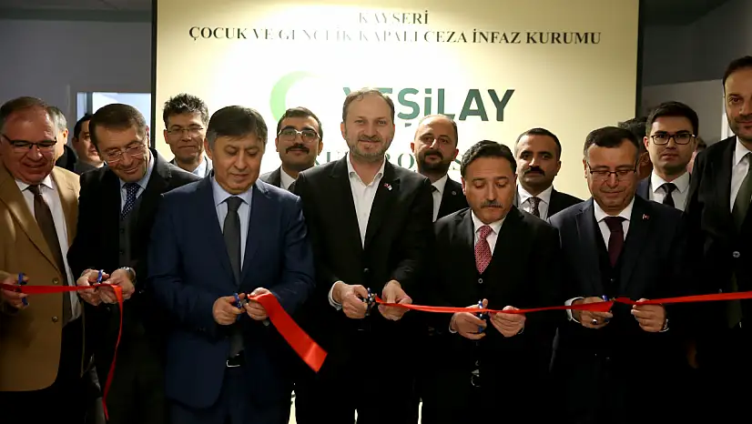 Türkiye'ye örnek projenin 64.sü çocuk cezaevi açıldı