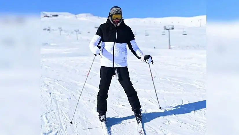 Ünlü oyuncu Erciyes'te görüldü!