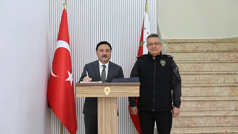 Vali Çiçek'ten Sinan Ergen'e ziyaret