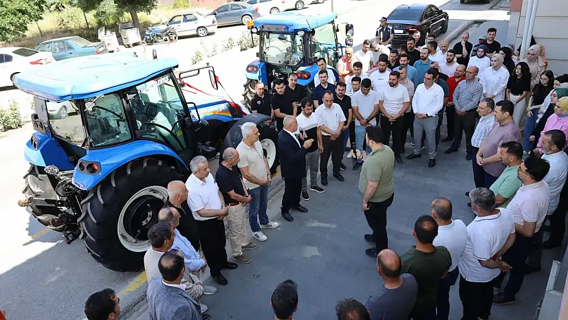 Yahyalı'da tarımın gücü artıyor! 2 yeni traktör sahada