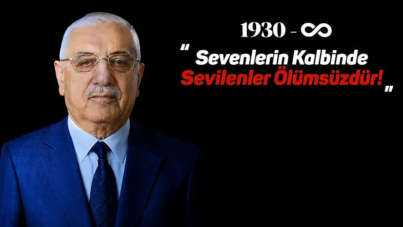 Yahyalı'nın efsane başkanı unutulmadı!