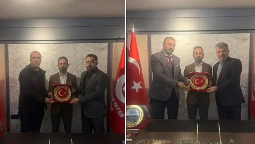 Yeniden Refah Partisi Kayseri'de ilçe başkanlıklarında bayrak değişimi