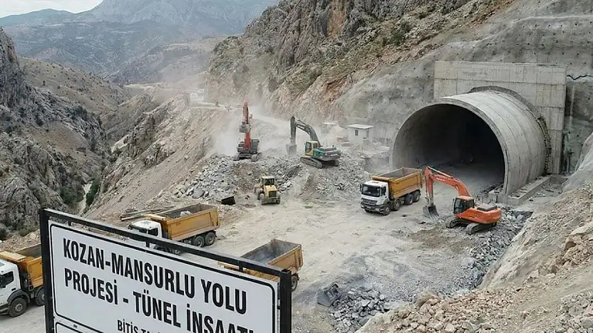 Adana ve Kayseri arası 2 saate düşüyor. Tüneller açıldı. İşte son durum…
