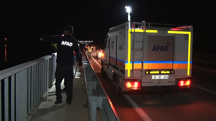 Kayseri'de zamana karşı yarış! Kızılırmak'a düştüğü ihbar edildi