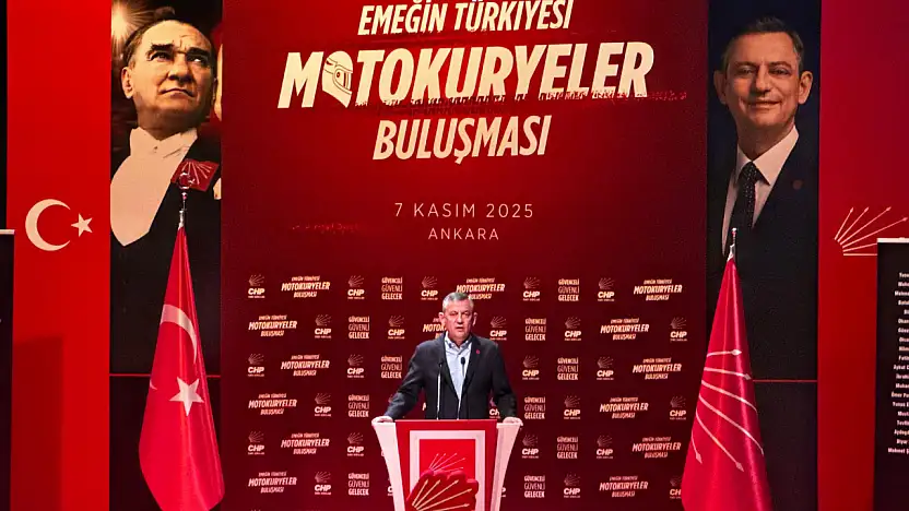 CHP Kayserili ismin anısına 'Emeğin Türkiye'si Motokuryeler Buluşması' gerçekleştirdi