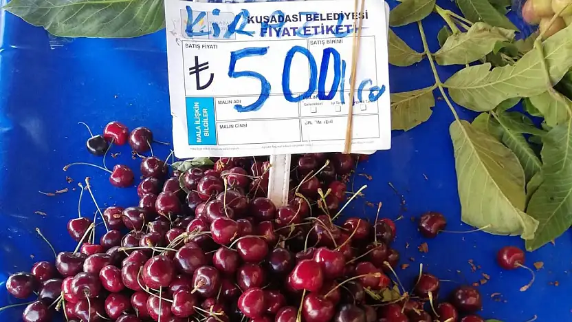 Fiyatı el yakıyor! Dikkat çeken tepki: Artık Kiraz bey diyeceksiniz!