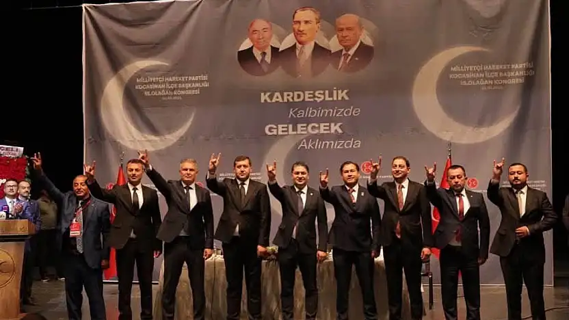 İşte Kayseri'de MHP'nin Kocasinan ilçe yönetimine giren isimler