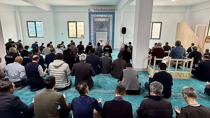 Kayseri'de Adliye Mescidi açıldı