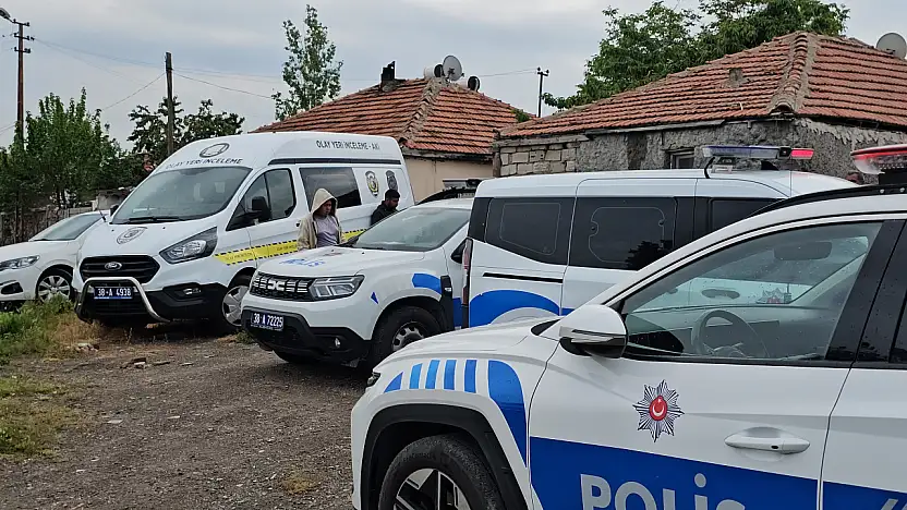 Kayseri'de eve giren polis cansız bedeni buldu!