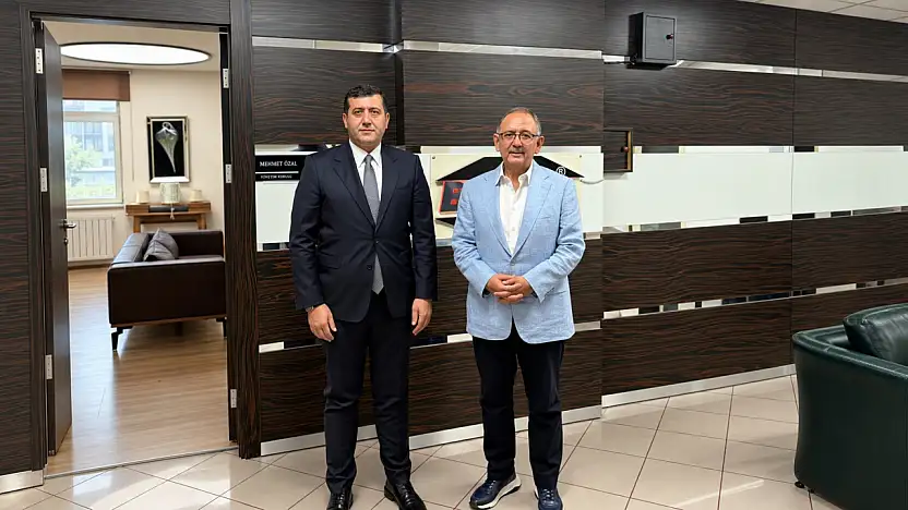 Kayseri'de herkes bu buluşmayı konuşuyor! Ersoy ve Özhaseki bir araya geldi
