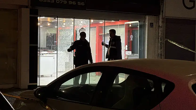Kayseri'de iş yerine silahlı saldırı! 4 şüpheli aranıyor