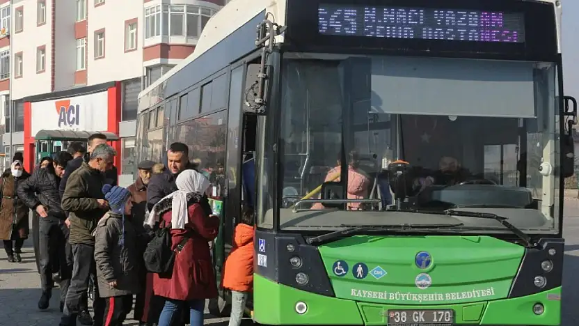 Kayseri'de otobüs saatleri değişti! İşte o hatlar