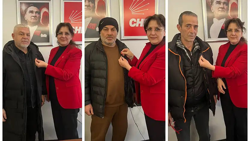 Kayseri'de partilerinden istifa edip, CHP'ye katıldılar