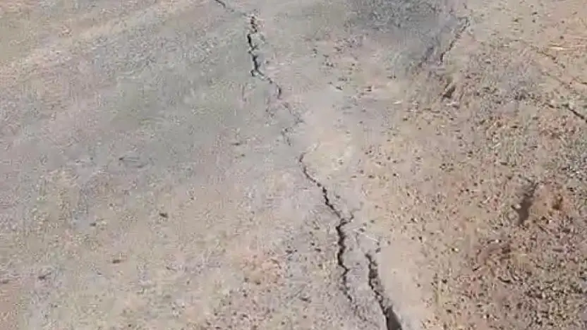 Kayseri'de korkutan görüntü! Ekipler alarma geçti