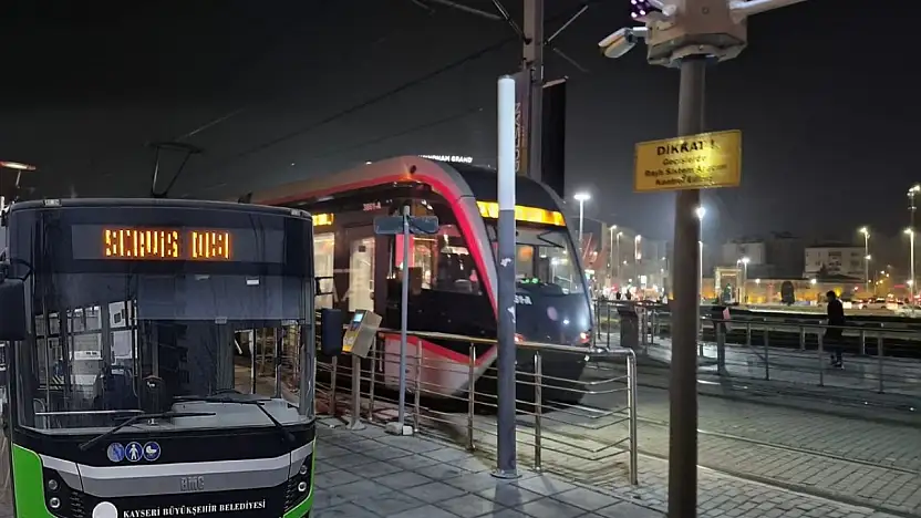 Kayseri'deki otobüs ve tramvaylar için harekete geçildi! Bakın ne değişecek?
