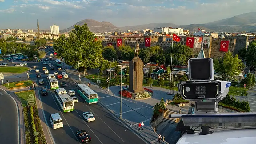 Kayseri trafiğinde kaç radar var? Sayıları belli oldu