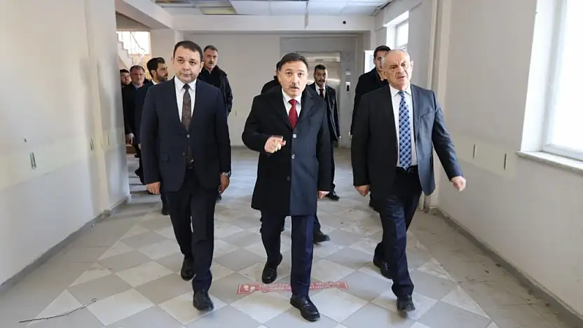 Kayseri'deki tartışmalı binaya Vali Çiçek'ten kritik ziyaret!