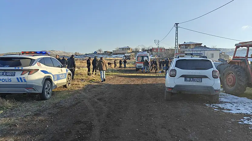 Kayseri Hacılar'da cinayet! 1 ölü 2 yaralı