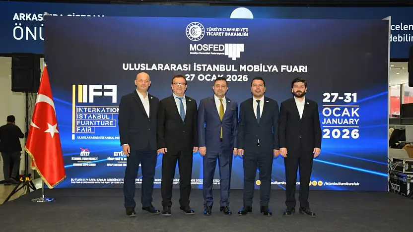 Kayseri'nin mobilya devleri IIFF 2026'ya damgasını vurdu