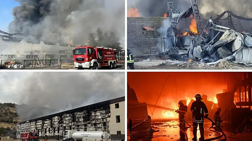 Kayseri OSB'de arka arkaya çıkan yangınlardan sonra ekipler harekete geçti!