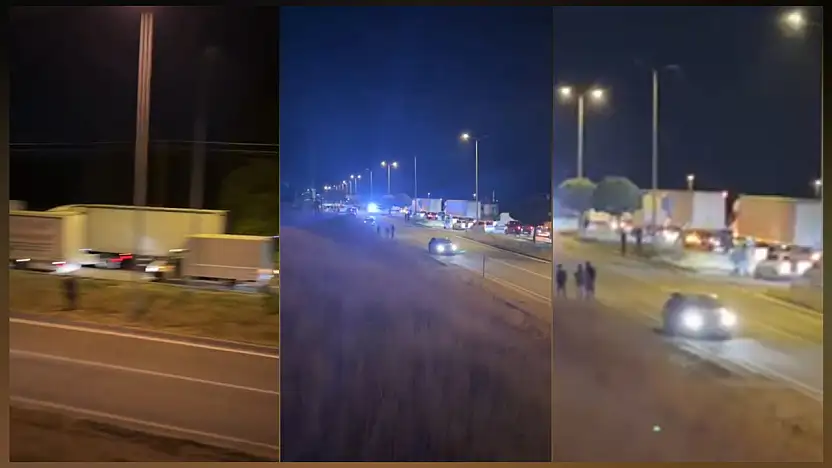 Kayseri Pınarbaşı'da kaza! Trafik kitlendi, yaralı var
