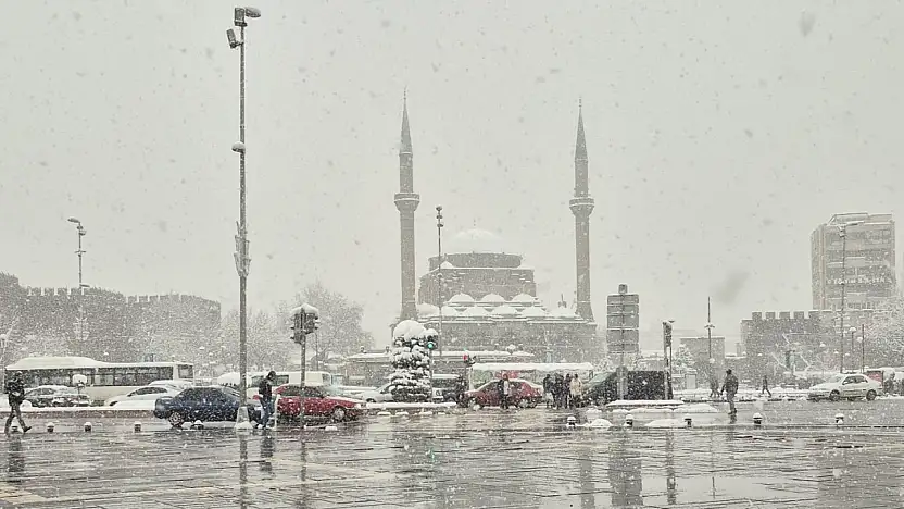 Kayseri'ye kar yağışı için tarih verildi!