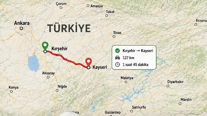 Kayseri yolunu kullanacaklar dikkat! 2 günlük trafik kısıtlaması başlıyor
