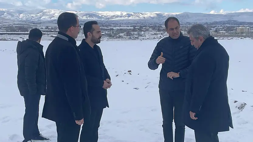 Kayserili Genel Müdür sessiz sedasız Kayseri'ye geldi! Yeni hastanenin yapılacağı alanı inceledi