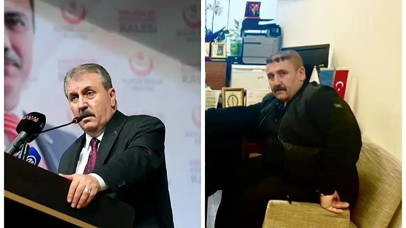 Kayserili isim BBP Genel Başkanı Mustafa Destici'ye benzerliğiyle dikkat çekiyor