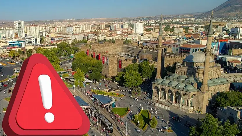 Kayserililer dikkat! O yol trafiğe kapatılacak