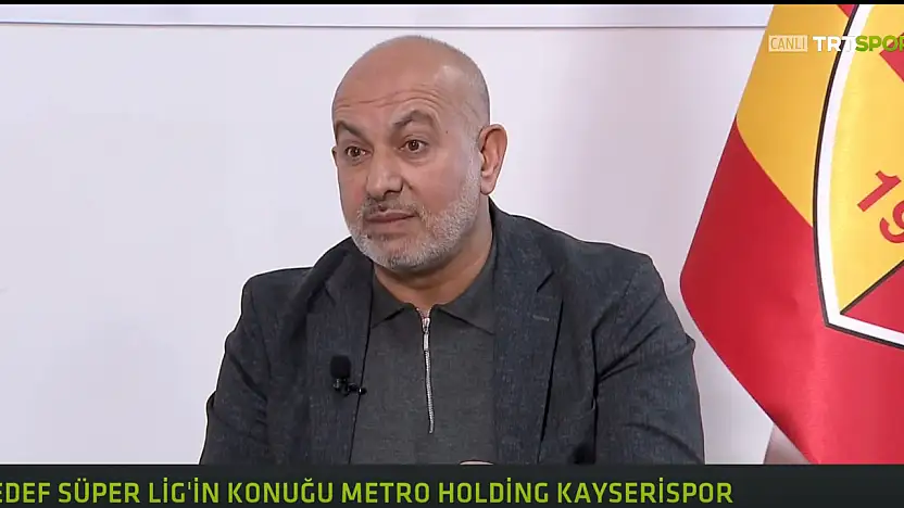 Kayserispor Başkanı Çamlı bir daha konuşmayacağım dediği konuda konuştu: Ben eski kurdum!