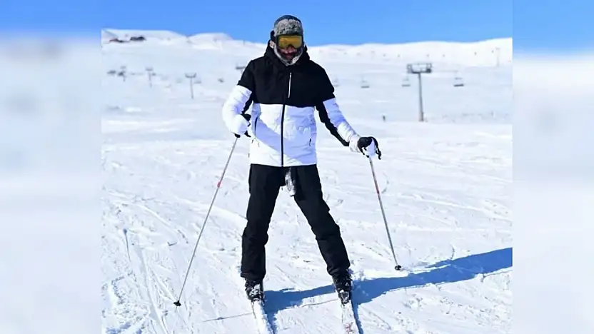 Ünlü oyuncu Erciyes'te görüldü!