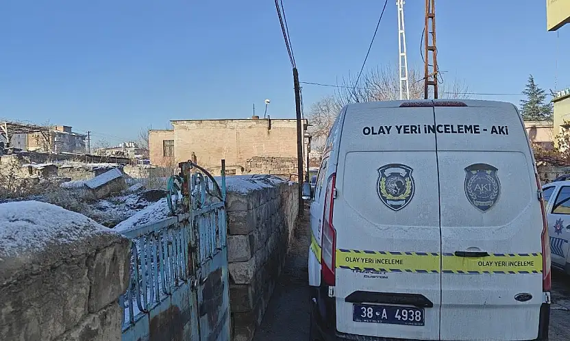 Kayseri'de evde ölü bulundu!