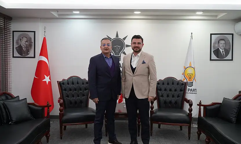 AK Parti İl Başkanı Okandan'a geri dönüşümünde imzası bulunan isimden ziyaret!