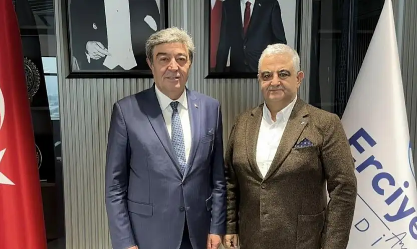 AK Partili isimden Erciyes Anadolu Holding CEO'suna dikkat çeken ziyaret! Neler konuşuldu?