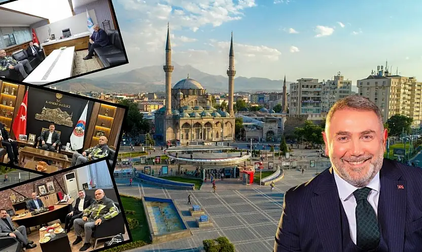 Alpaslan Baki Ertekin yeni ortağıyla Kayseri'yi geziyor! Bakın kimlere gitti?