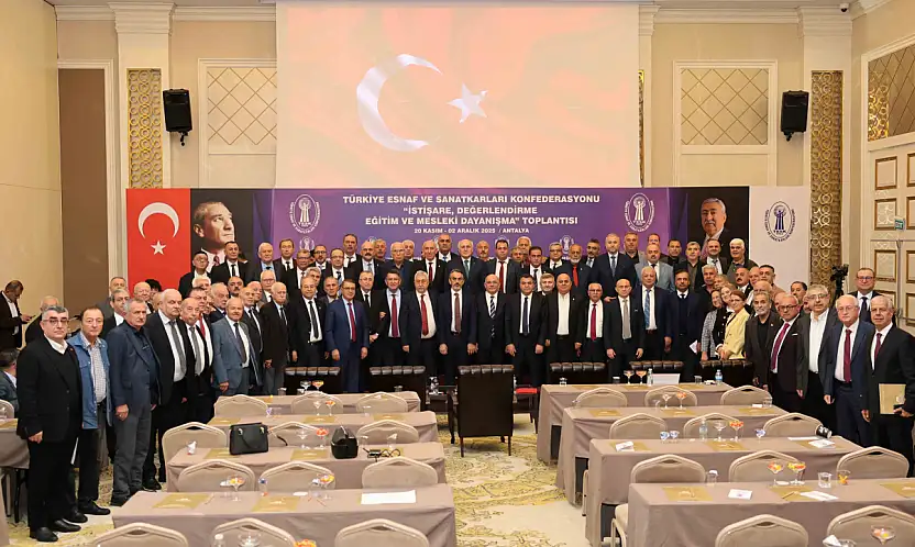 Antalya'da toplandılar! Kayseri'den bakın kimler gitti?