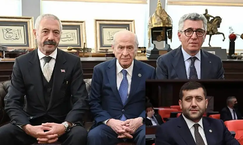 Bahçeli'nin Sarallar ve Şahinler buluşmasında Baki Ersoy detayı