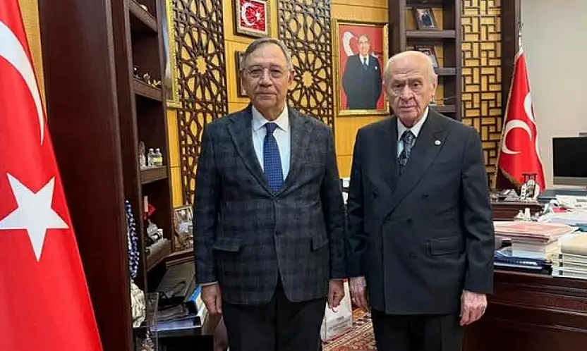 Bahçeli'ye Kayseri'den dikkat çeken ziyaret! Eski Başkan neler anlattı?