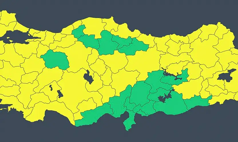 Bakanlık'tan Kayseri dahil 63 ile uyarı!