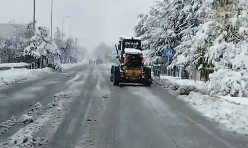 Başkan'dan karla mücadele açıklaması!