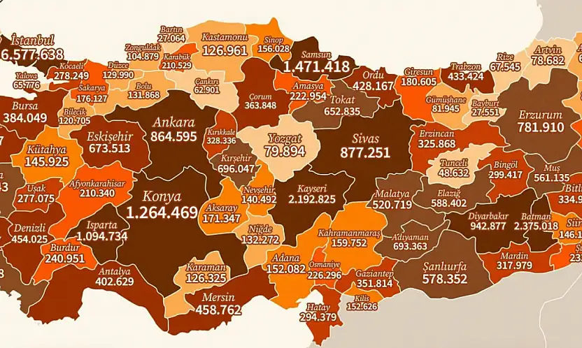 Kayserili Başkan harita paylaştı: Talas'ta devrim gerçekleştirdik